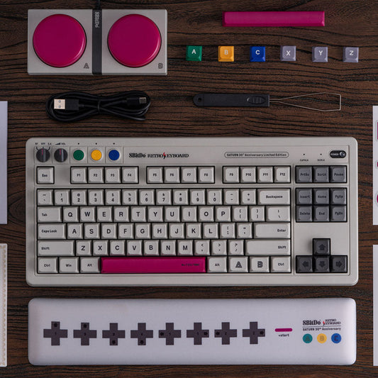 Retro Mechanical Keyboard - S Edition - Compact Gaming Keyboard