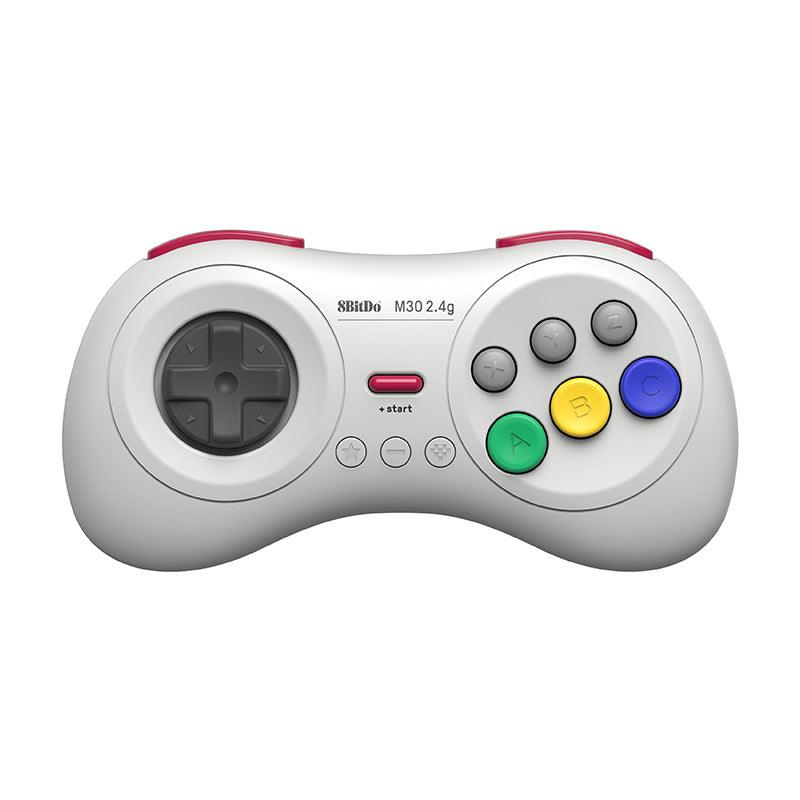 8BitDo M30 2.4G Controller for Sega Genesis Mini & Mega Drive Mini - Wireless Game Controller
