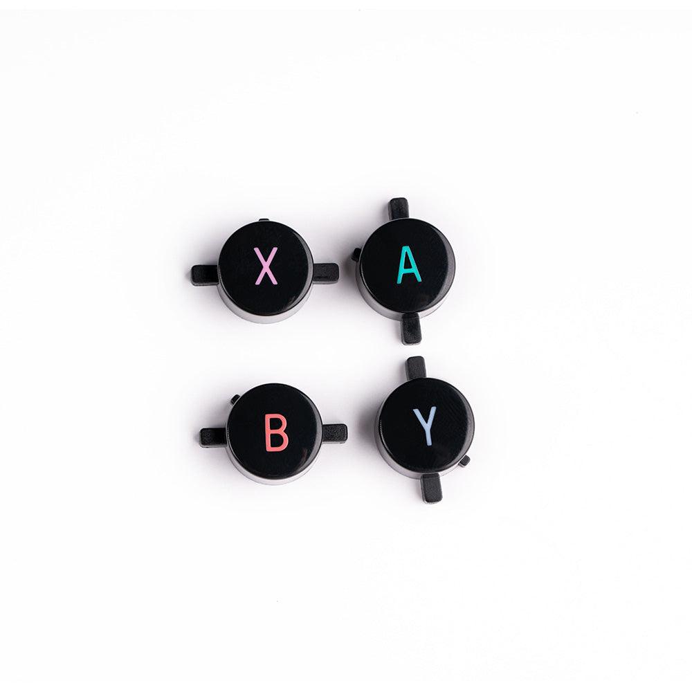 8BitDo ABXY Buttons for SN30 SN30 Pro SN30 Pro+ and Pro 2 - Switch Layout - Replacement Button Set