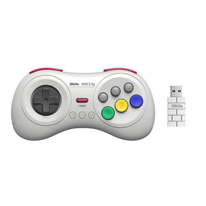 8BitDo M30 2.4G Controller for Sega Genesis Mini &amp; Mega Drive Mini - Wireless Game Controller