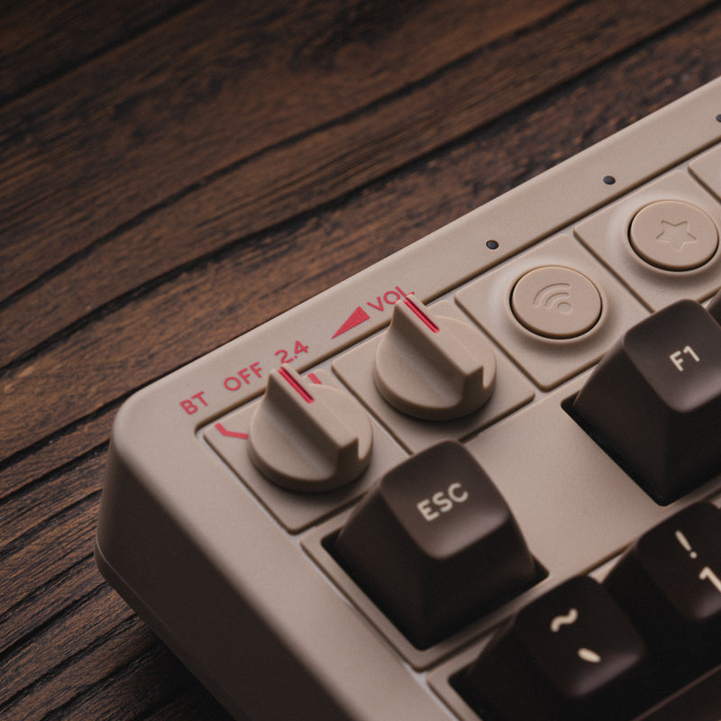 8BitDo Retro Mechanical Keyboard - Compact Gaming Keyboard