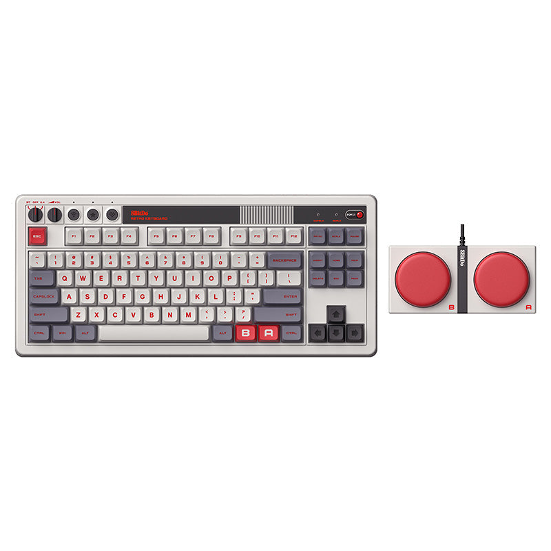 8BitDo Retro Mechanical Keyboard - Compact Gaming Keyboard