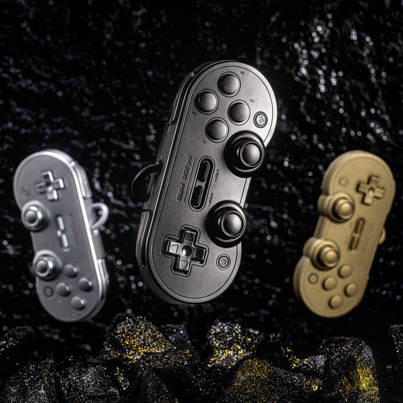 8BitDo SN30 Pro - Space Gray Limited Edition - Retro Gaming Accessory
