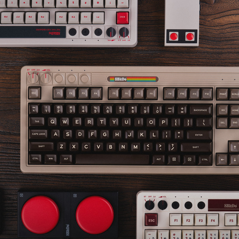 8BitDo Retro Mechanical Keyboard - Compact Gaming Keyboard