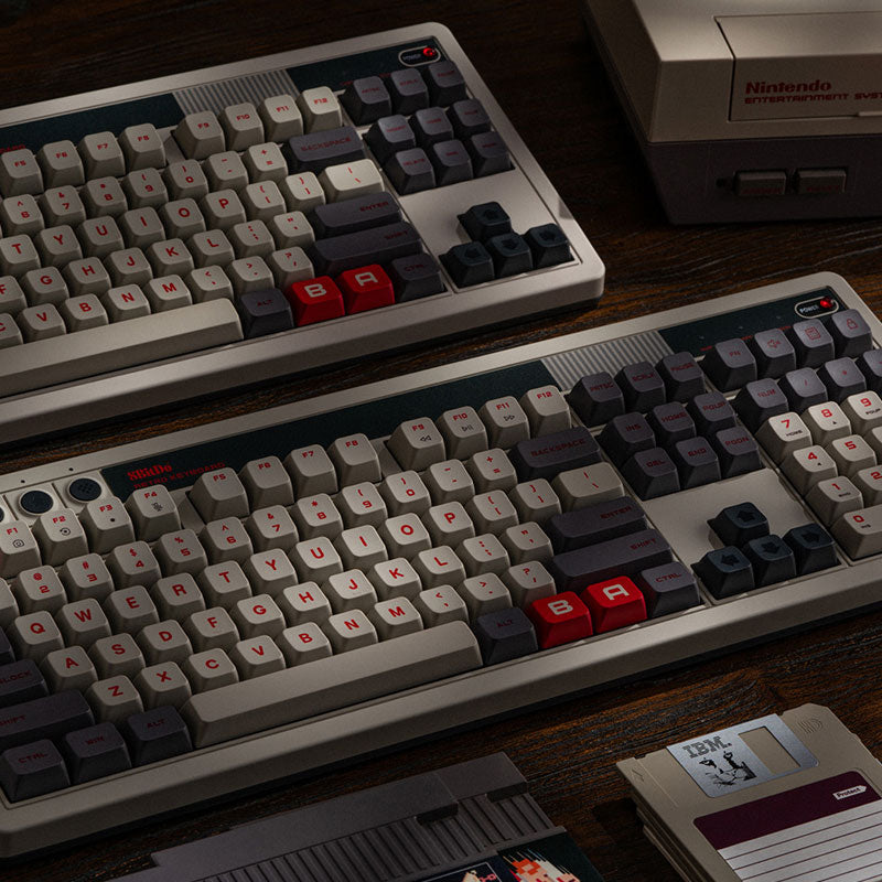 8BitDo Retro 108 Mechanical Keyboard - Compact Gaming Keyboard