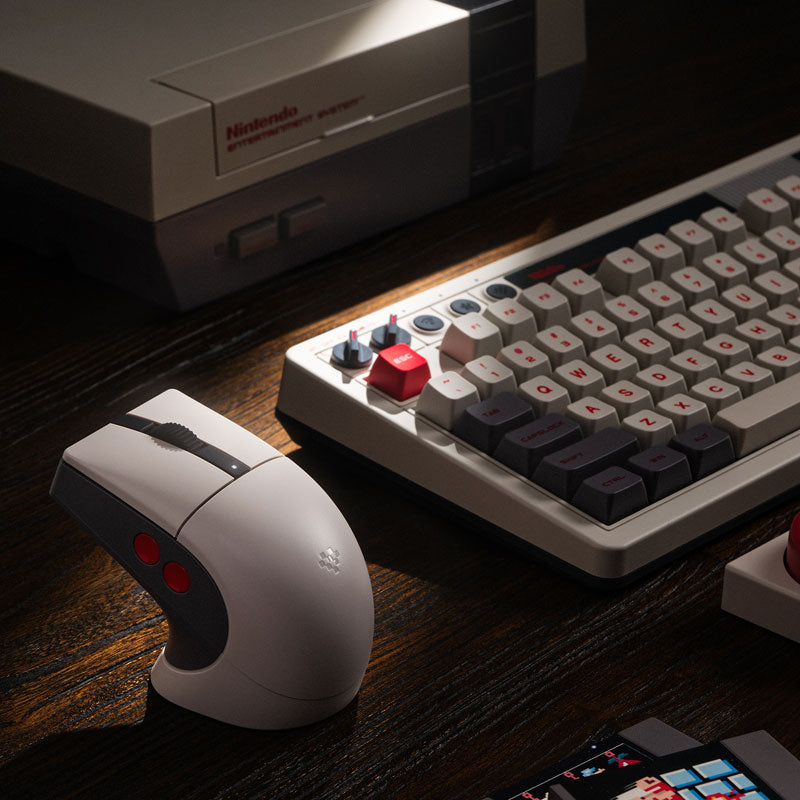 8BitDo Retro R8 Mouse - N Edition - Wireless Gaming Mouse