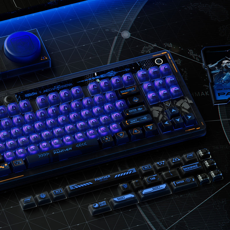8BitDo Retro 87 Mechanical Keyboard - Mecha BREAK - Compact Gaming Keyboard