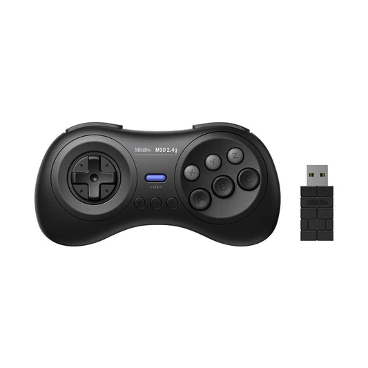 8BitDo M30 2.4G Controller for Sega Genesis Mini & Mega Drive Mini - Wireless Game Controller
