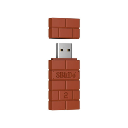 8BitDo Wireless Bluetooth USB Adapter 2 - Gaming Controller Adapter