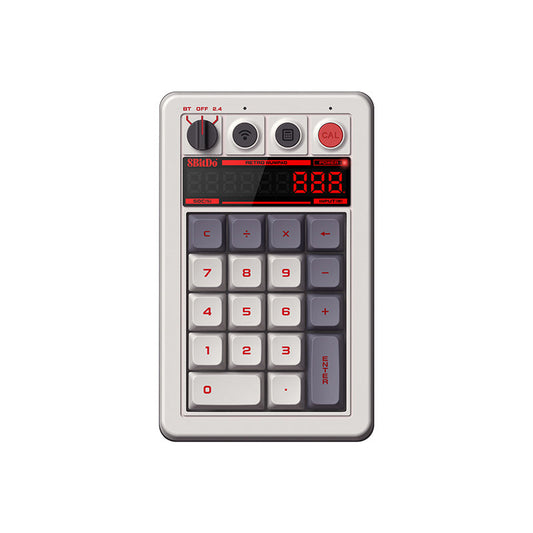 8BitDo Retro 18 Mechanical Numpad - Retro Gaming Accessory