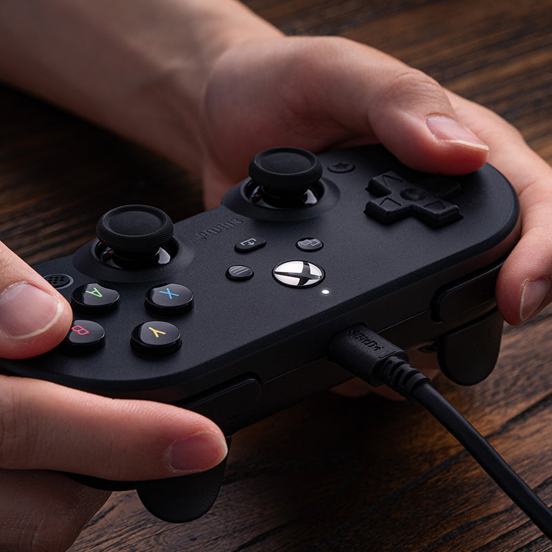 8BitDo Pro 2 Wired Controller for Xbox (Hall Effect joysticks) - Wireless Game Controller