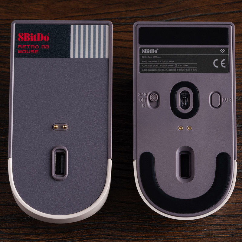 8BitDo Retro R8 Mouse - N Edition - Wireless Gaming Mouse