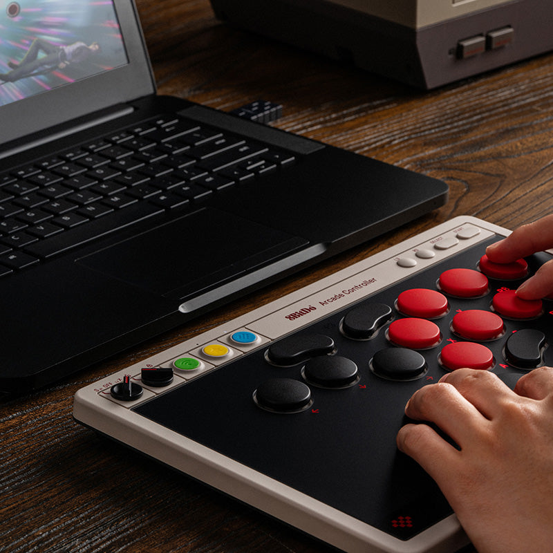 8BitDo Arcade Controller - Arcade Fight Stick