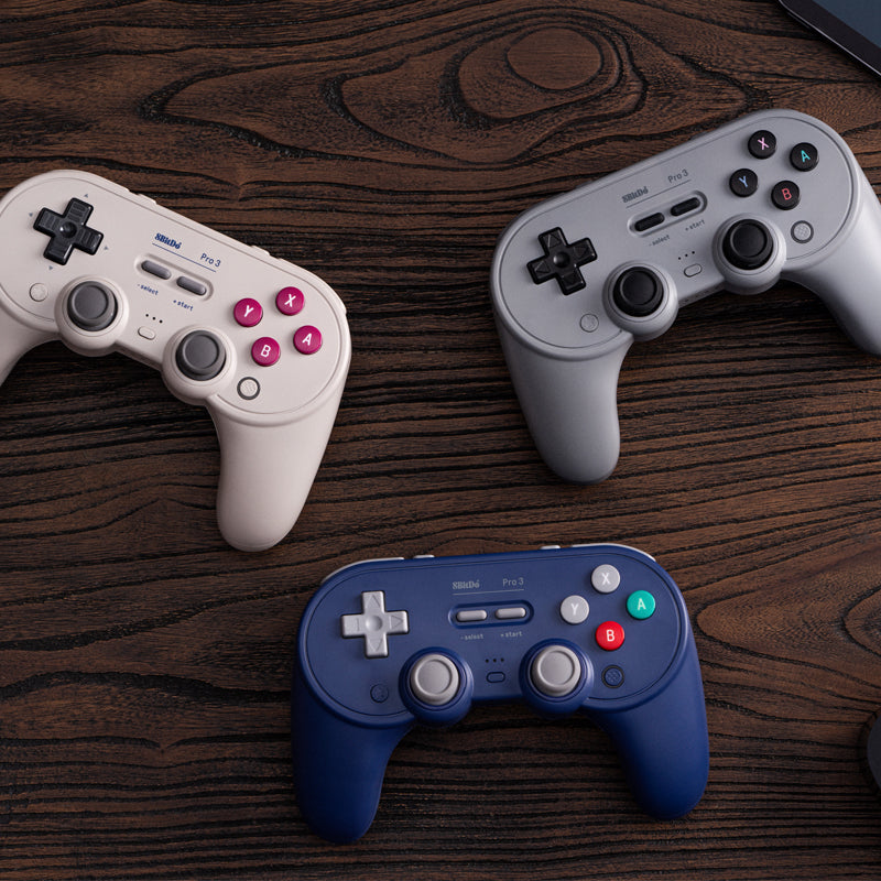 8BitDo Pro 3 Bluetooth Gamepad - Wireless Game Controller