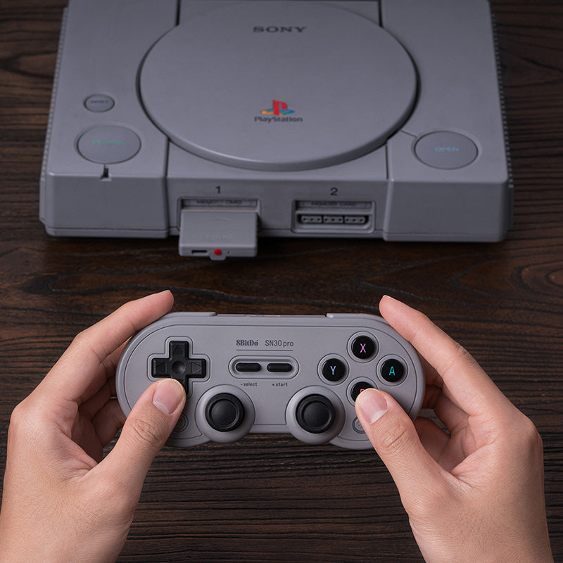 8BitDo Retro Receiver for PS1 PS2 - Bluetooth Retro Receiver
