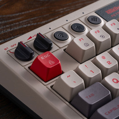 8BitDo Retro 108 Mechanical Keyboard - Compact Gaming Keyboard
