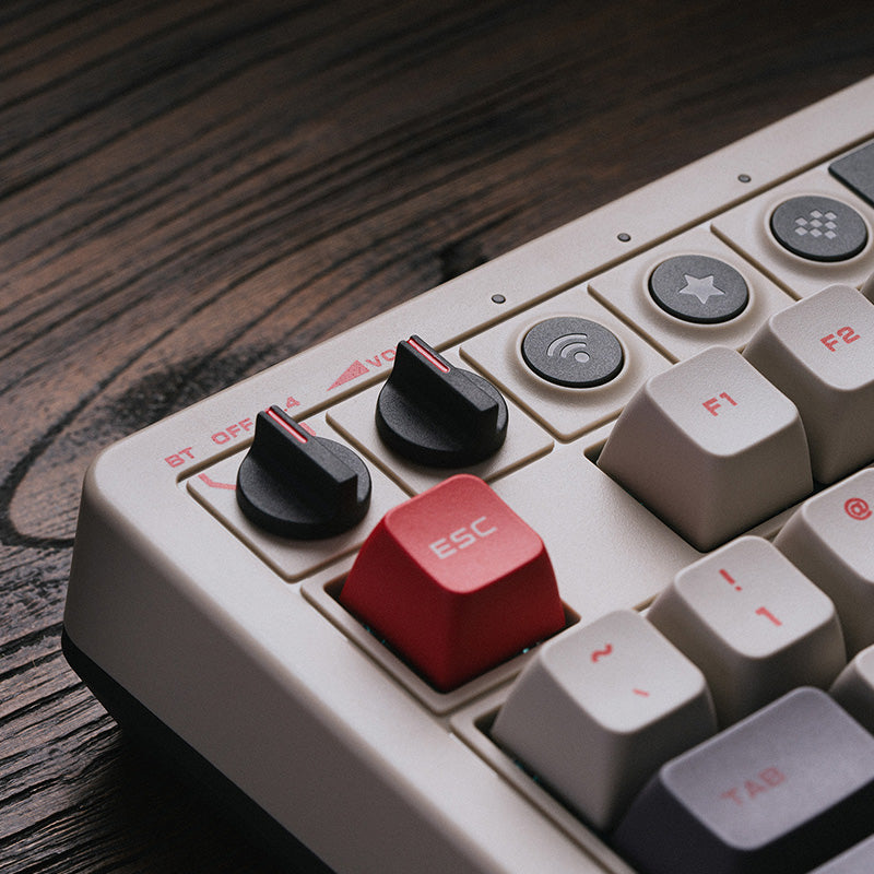 8BitDo Retro Mechanical Keyboard - Compact Gaming Keyboard