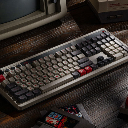 8BitDo Retro 108 Mechanical Keyboard - Compact Gaming Keyboard