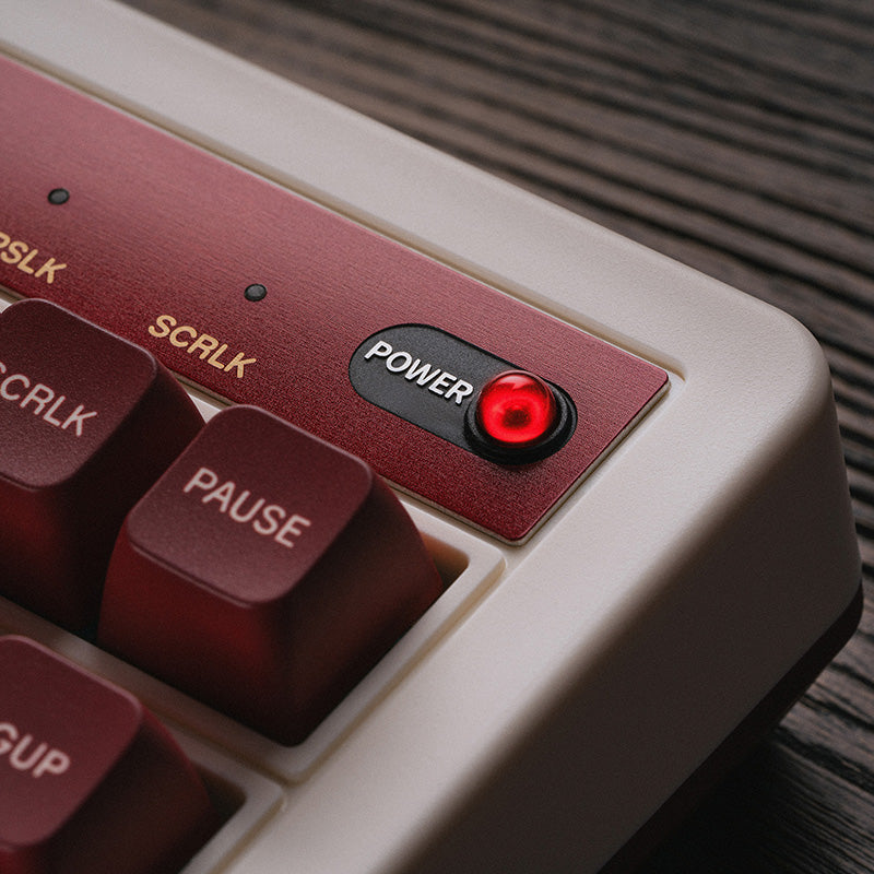 8BitDo Retro Mechanical Keyboard - Compact Gaming Keyboard
