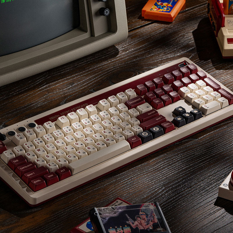 8BitDo Retro 108 Mechanical Keyboard - Compact Gaming Keyboard