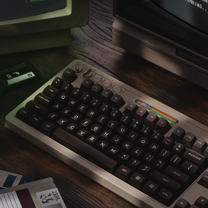 8BitDo Retro Mechanical Keyboard - Compact Gaming Keyboard