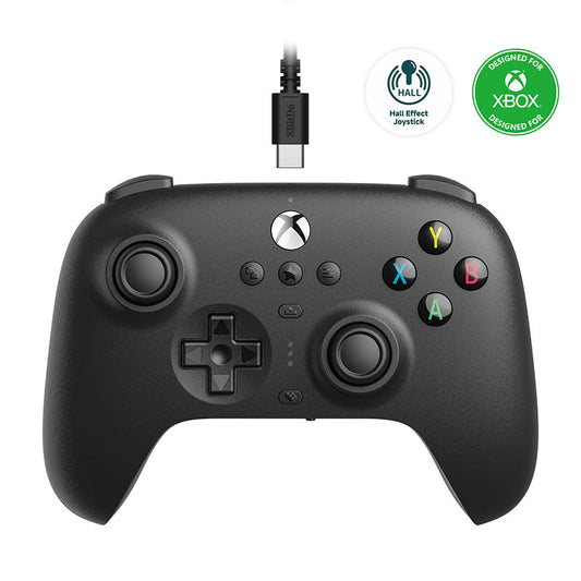 8BitDo Ultimate Wired Controller for Xbox (Hall Effect Joystick) - Wireless Game Controller