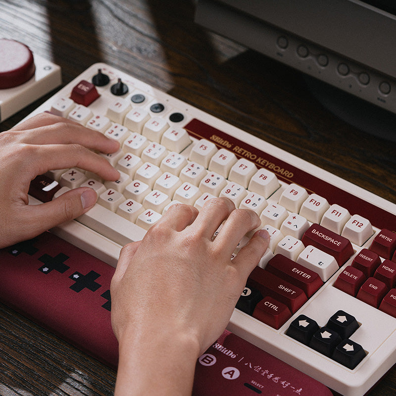 8BitDo Retro Mechanical Keyboard - Compact Gaming Keyboard