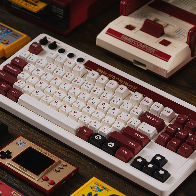 8BitDo Retro Mechanical Keyboard - Compact Gaming Keyboard