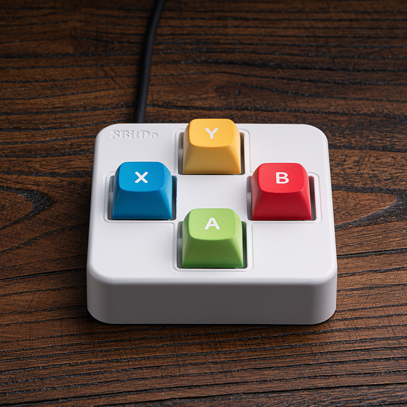 8BitDo Keyboard Extensions - Super Buttons Super ABXY Super Stick - Compact Gaming Keyboard