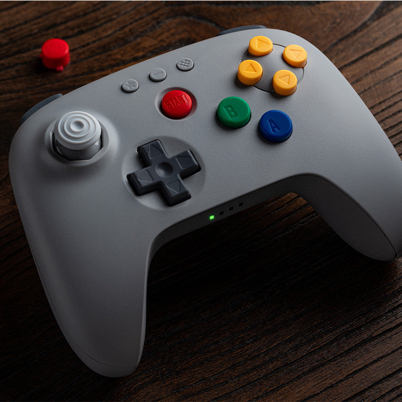 8BitDo 64 Bluetooth Controller for Analogue 3D - Wireless Game Controller