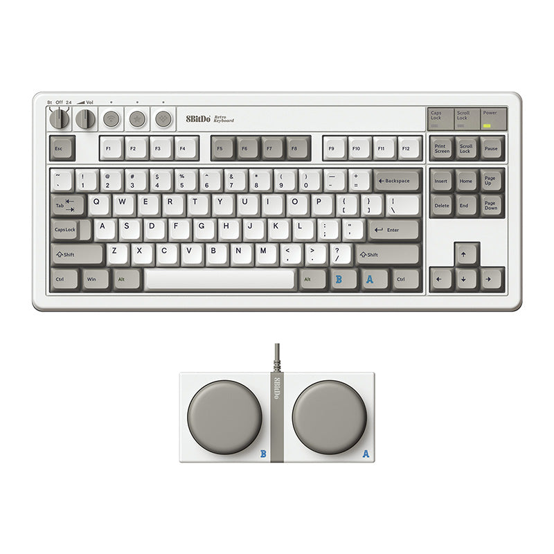 8BitDo Retro Mechanical Keyboard - Compact Gaming Keyboard