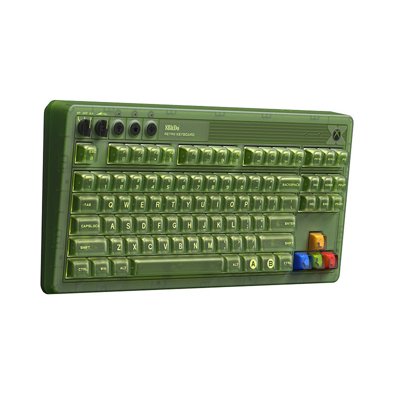 8BitDo Retro 87 Mechanical Keyboard - Xbox Edition - Compact Gaming Keyboard