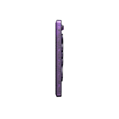 8BitDo Arcade Controller - Transparent Purple Signature Edition - Arcade Fight Stick
