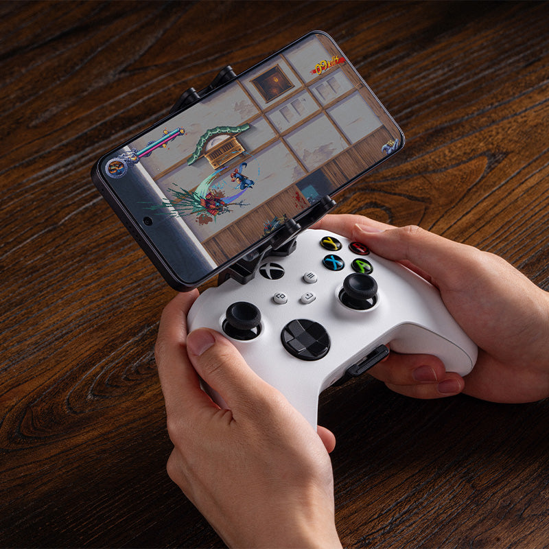 8BitDo Mobile Gaming Clip for Xbox Controllers - Wireless Game Controller