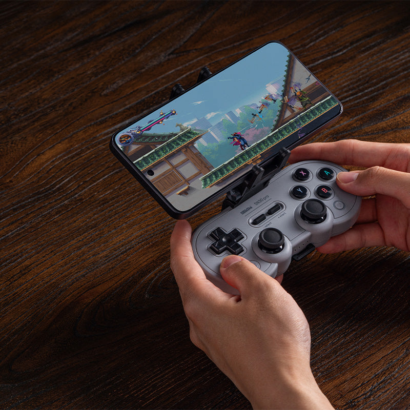 8BitDo Mobile Clip for SN30 Pro - Retro Gaming Accessory