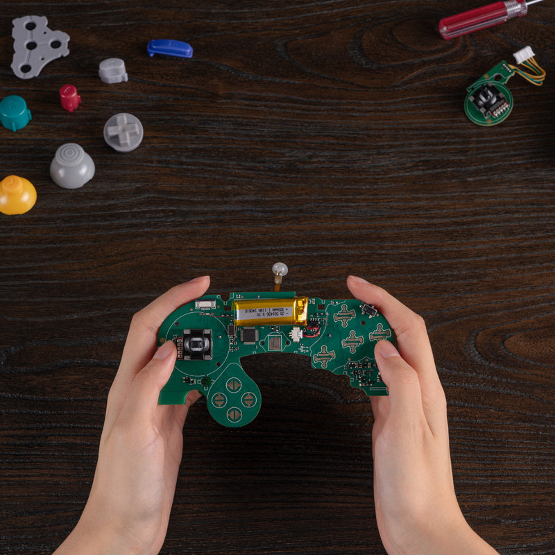 8BitDo Mod Kit for Original NGC Controller (Ships Apr 2026) - Wireless Game Controller