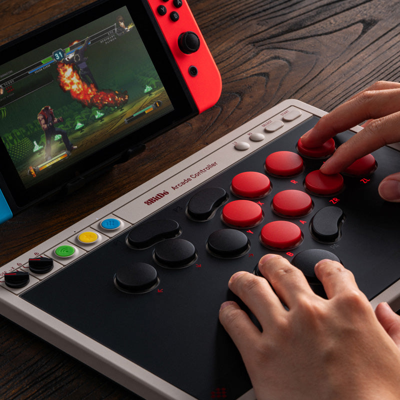 8BitDo Arcade Controller - Arcade Fight Stick