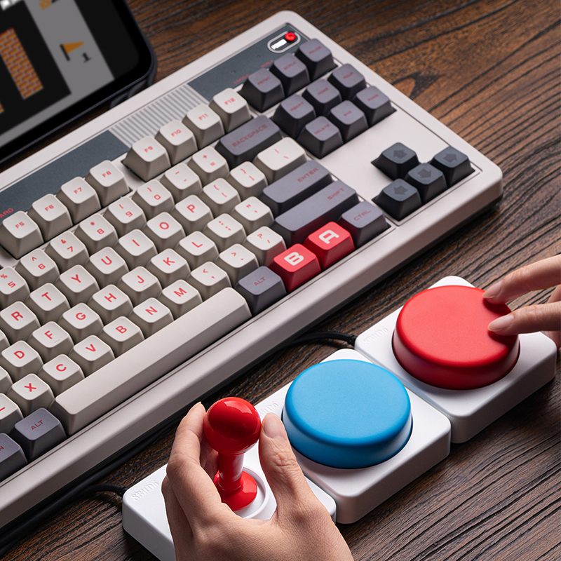 8BitDo Keyboard Extensions - Super Buttons Super ABXY Super Stick - Compact Gaming Keyboard