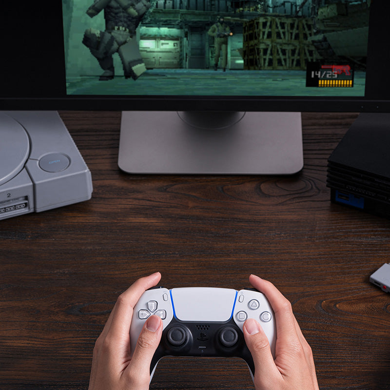 8BitDo Retro Receiver for PS1 PS2 - Bluetooth Retro Receiver