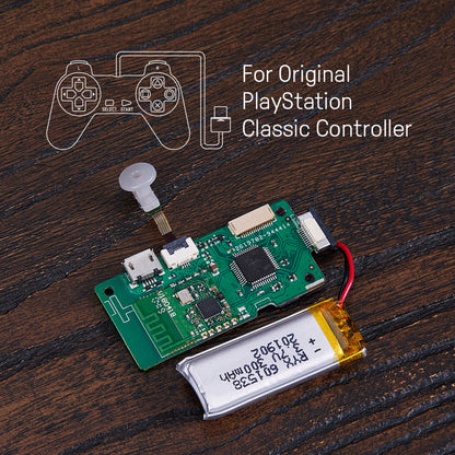 8BitDo Mod Kit for Original PlayStation Classic Controller - Wireless Game Controller