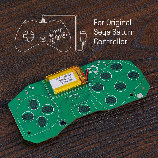 8BitDo Mod Kit for Original Sega Saturn Controller - Wireless Game Controller