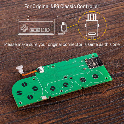 8BitDo Mod Kit for NES Classic Edition Controller (Classic) - Wireless Game Controller