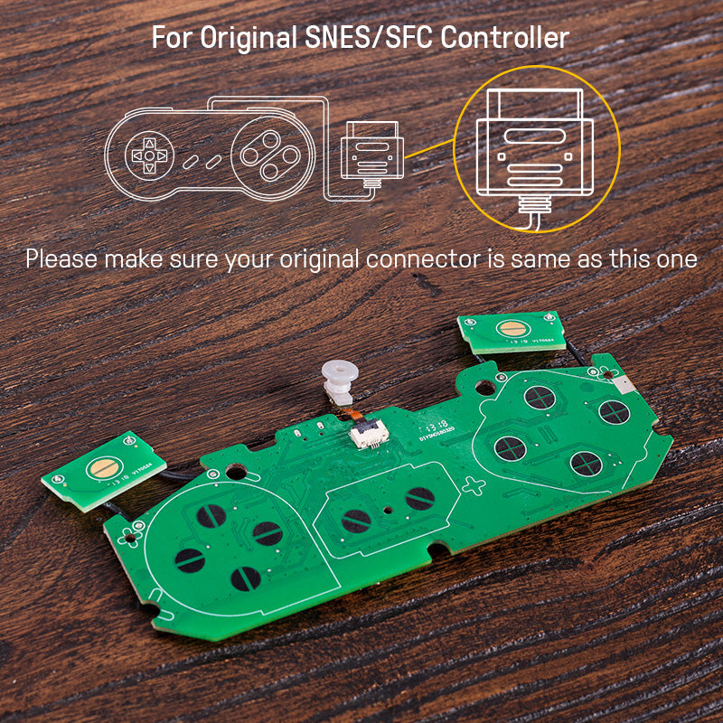 8BitDo Mod Kit for Original SNES/SFC Controller（Original） - Wireless Game Controller