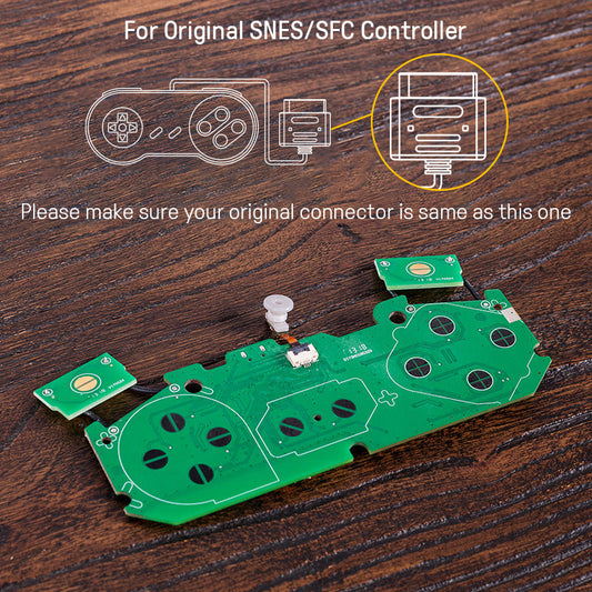 8BitDo Mod Kit for Original SNES/SFC Controller（Original） - Wireless Game Controller